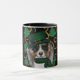 St. Patty Australian Shepherd Mugg