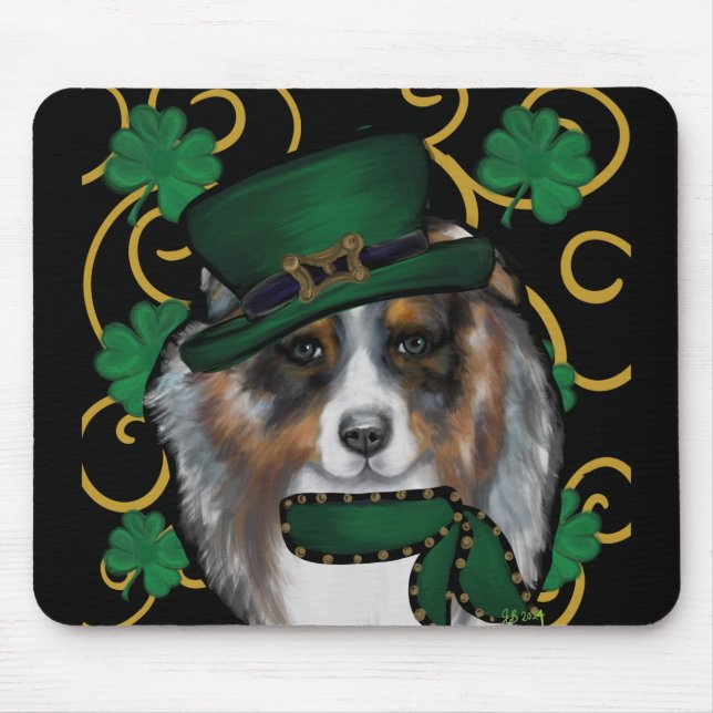 St. Patty Australian Shepherd Musmatta (Framsidan)