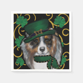 St. Patty Australian Shepherd Pappersservett