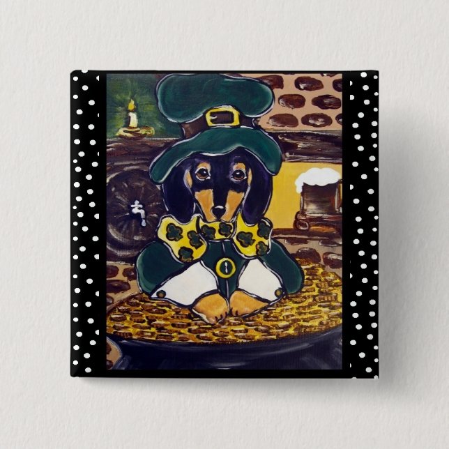 St. Patty Button Knapp (Framsida)