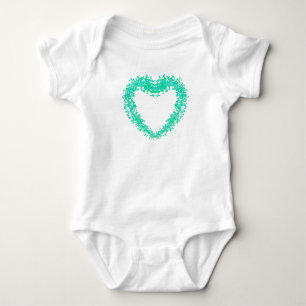 St. Patty Day, abstrakt klöver Irish hearts T Shirt
