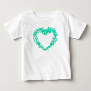 St. Patty Day, abstrakt klöver Irish hearts T Shirt