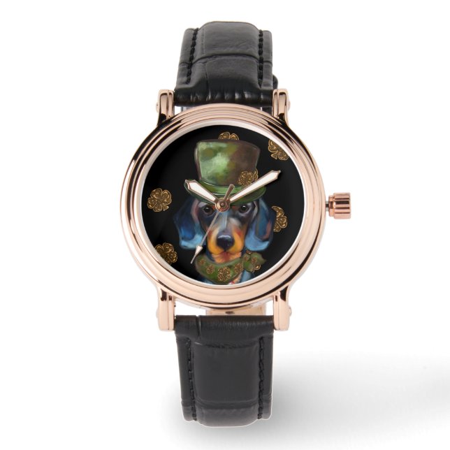 St. Patty Doxie Armbandsur (Framsida)