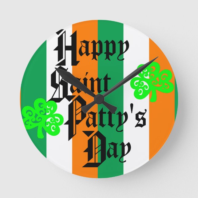 ST. PATTY'S DAG RUND KLOCKA (Framsida)
