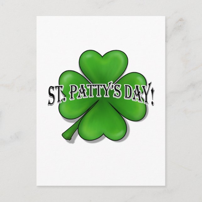 St. Pattys dag Vykort (Framsida)