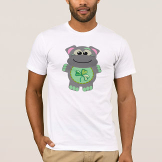 St. Pattys Day Goofkins flodhäst Tee Shirt