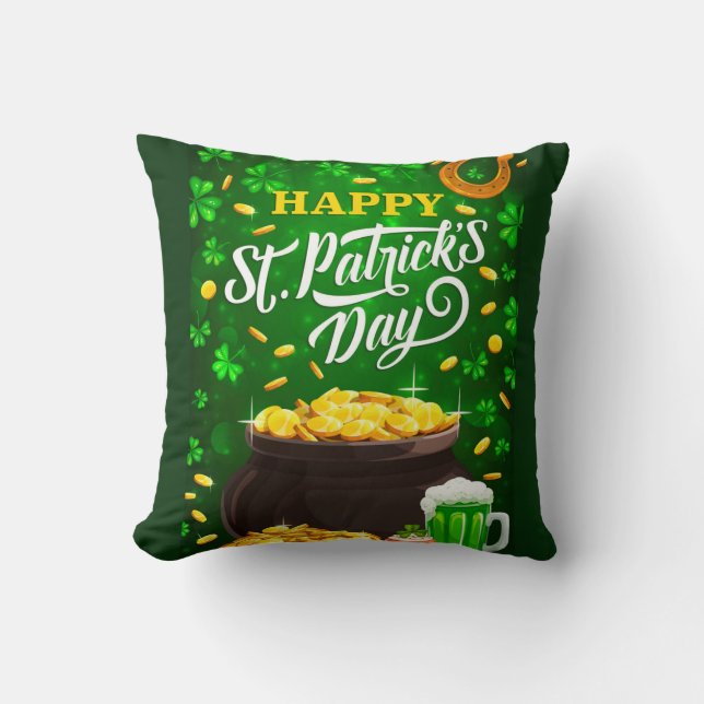 St patty's day kudde (Framsida)