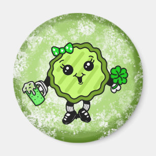 St patty's day Pickle   Helgdag Pickle Magnet