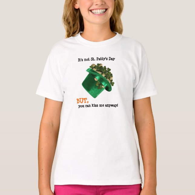St patty's day-skjorta tee (Framsida)