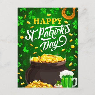 St patty's day vykort