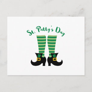 St patty's day vykort