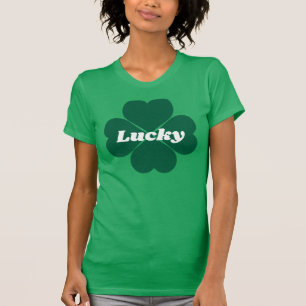 St. Patty's Shamrocks grön lycklig klöver T-Shir T Shirt