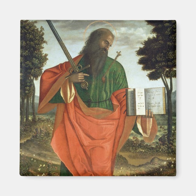 St. Paul, 1520 (olja på panelen) Magnet (Framsidan)