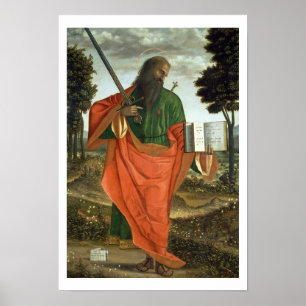 St. Paul, 1520 (olja på panelen) Poster