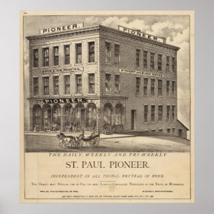 St Paul banbrytare Poster