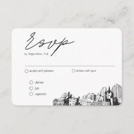 St. Paul Bröllop Traditional OSA Meal Option Tilläggskort