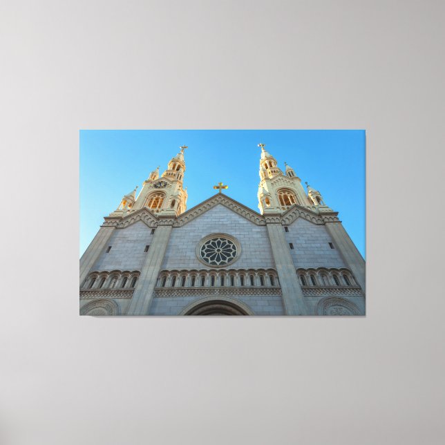 St. Paul Church San Francisco Canvastryck (Framsida)