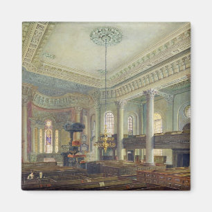 St Paul Deptford (w/c på papper) Magnet