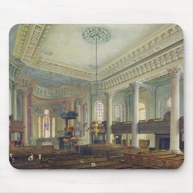 St Paul Deptford (w/c på papper) Musmatta (Framsidan)