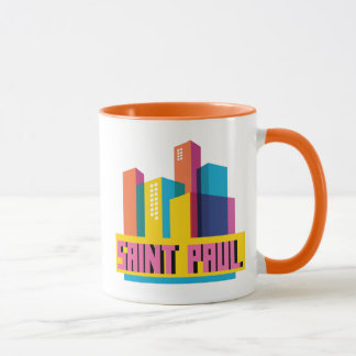 St Paul i design Mugg