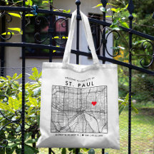 St. Paul Kärlek Locator | City Karta Bröllop Välko