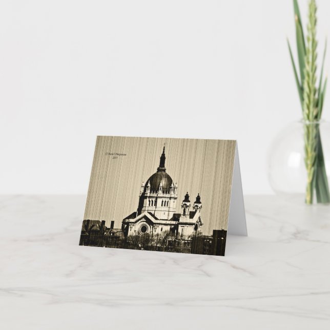 St Paul kyrka Kort (Framsida)