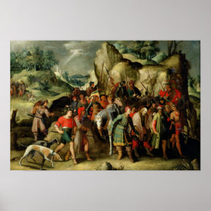 St Paul ledde till Damascus efter hans omvandling Poster