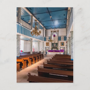 St. Paul Lutheran Church - Serbin, TX - Post Card Vykort
