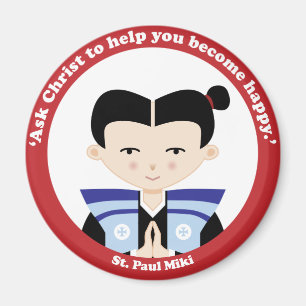 St Paul Miki Magnet