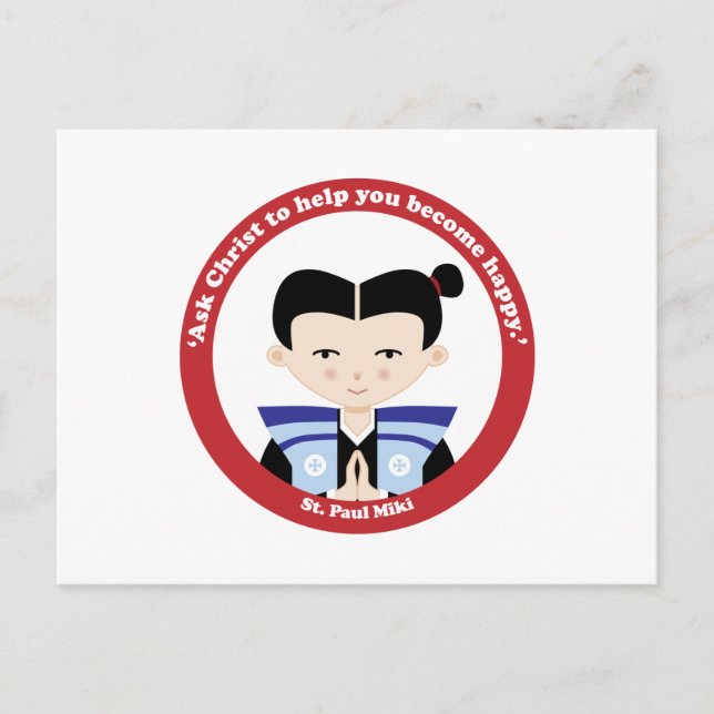 St. Paul Miki Vykort (Framsida)