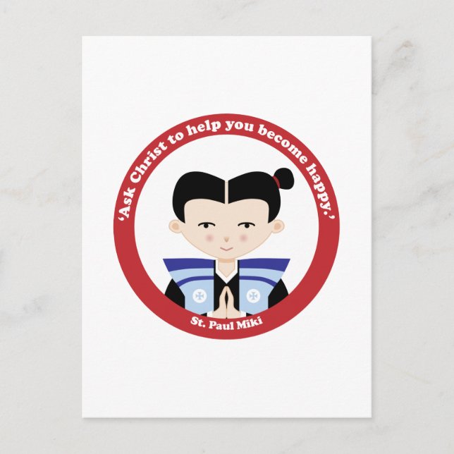 St. Paul Miki Vykort (Framsida)