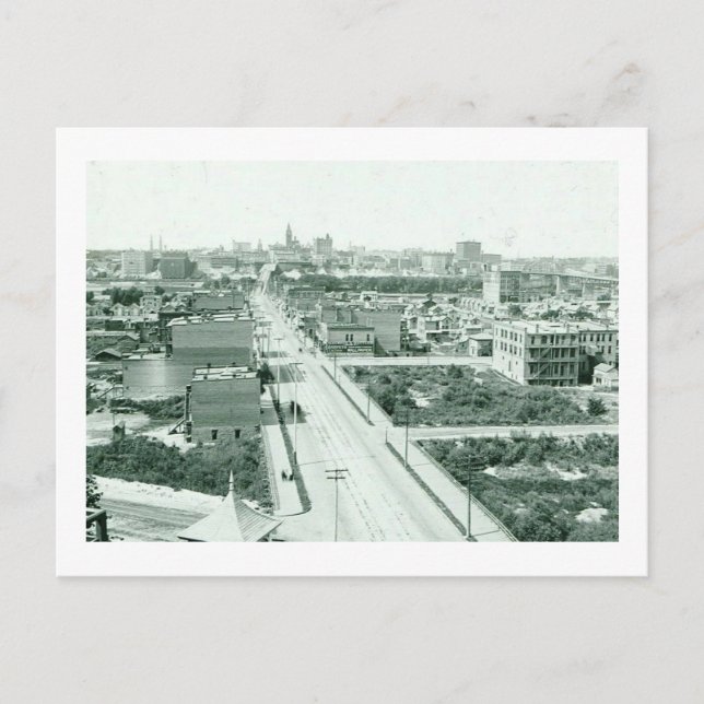 St. Paul, Minnesota, 1896 Årgångsvin Vykort (Framsida)