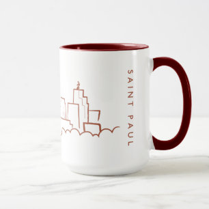 St Paul Minnesota horisont Mugg
