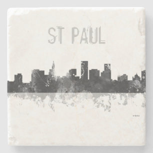 ST PAUL MINNESOTA HORISONT UNDERLÄGG STEN