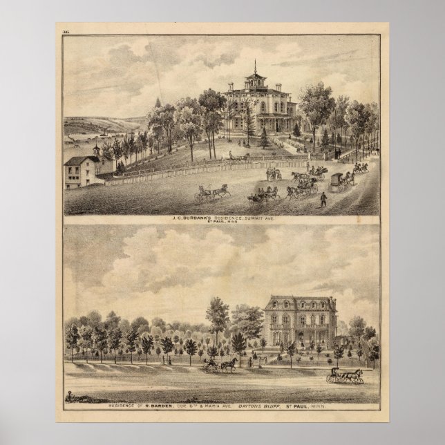 St. Paul, Minnesota Poster (Framsidan)