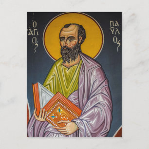 St. Paul Orthodox Icon Vykort