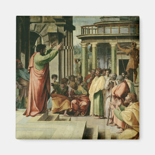 St. Paul Preaching i Aten (tecknaden för vetenskap Magnet