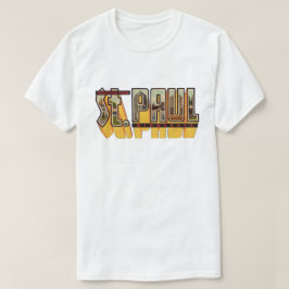 St Paul Retro Hälsnings T-Shirt