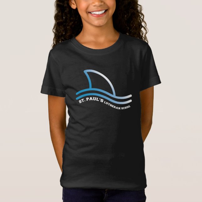 St Paul Shark Fin T Shirt (Framsida)