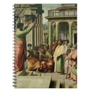 St Paul som predikar på Athens (tecknaden för Anteckningsbok