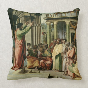 St Paul som predikar på Athens (tecknaden för Kudde