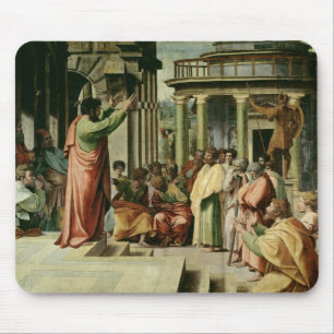 St Paul som predikar på Athens (tecknaden för Musmatta