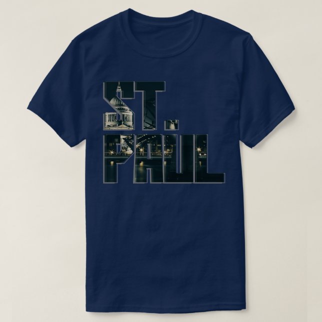 ST PAUL T SHIRT (Design framsida)