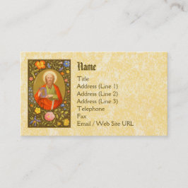 St. Paul the Apostle (PM 06) Standard Visitkort