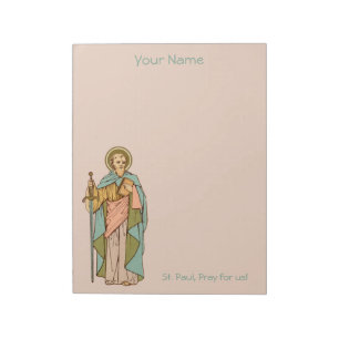 St. Paul the Apostle (RLS 13) 8,5" x11" Anteckningsblock