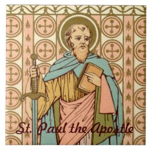 St. Paul the Apostle (RLS 13) Kakelplatta