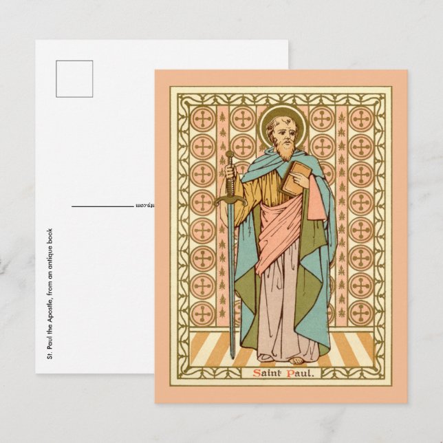 St. Paul the Apostle (RLS 13) vykort 2 (Fram/baksida)
