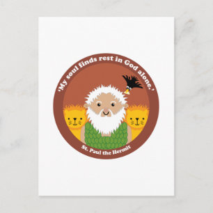St. Paul the Hermit Vykort