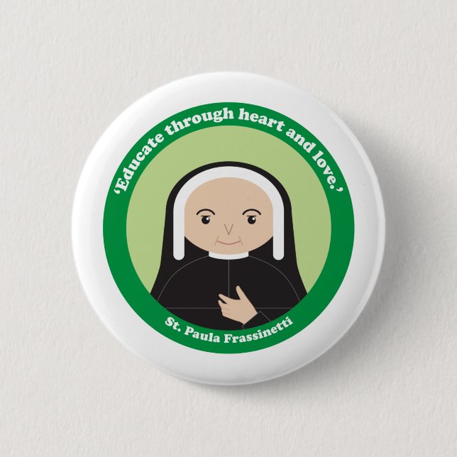 St. Paula Frassinetti Knapp (Framsida)
