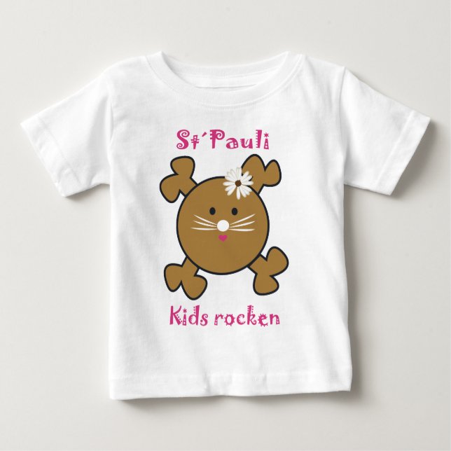 St. Pauli Kids rocken T-shirt (Framsida)